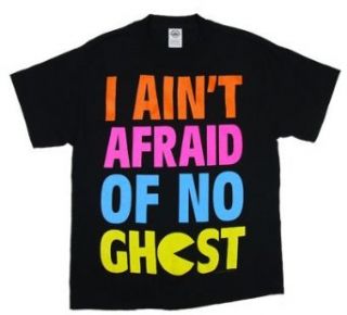 I Ain't Afraid Of No Ghost   Pac Man T shirt: Clothing
