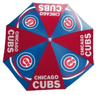 Chicago Cubs Beach Umbrella : Sports Fan Golf Umbrellas : Sports & Outdoors