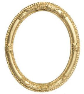 Dollhouse OVAL PICTURE FRAME, LARGE: Toys & Games