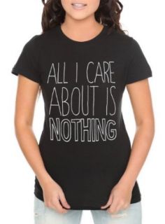 Care About Nothing Girls T Shirt 2XL Size : XX Large at  Womens Clothing store: Fashion T Shirts