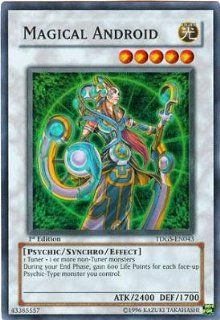 Yu Gi Oh!   Magical Android (TDGS EN043)   The Duelist Genesis   1st Edition   Super Rare: Toys & Games