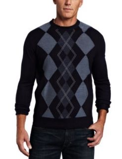 Dockers Men's Center Argle Crew Sweater, Marine, Small at  Mens Clothing store: Pullover Sweaters