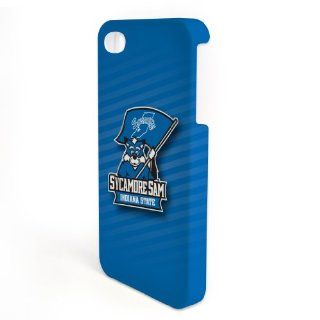 Indiana State University   iPhone 4/4s Plastic WrapAround Slim Case   Design 4: Cell Phones & Accessories