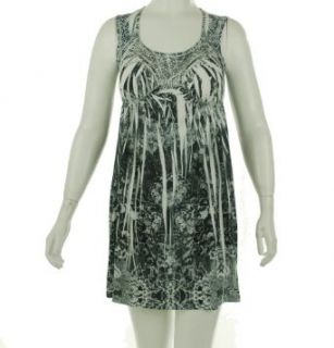One World Lace You Up Dress Black/White M at  Womens Clothing store: