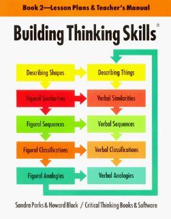 Building Thinking Skills, Book 2   Lesson Plans & Teacher's Manual: Sandra; Black, Howard Parks: 9780894553219: Books