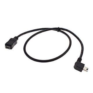 Mini USB Male to Female Extension Cable for Samsung Cellphones and Others: Cell Phones & Accessories