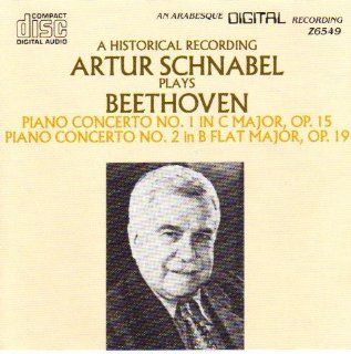 Schnabel Plays Beethoven: Piano Concertos 3 in C minor & 4 in G Major: Music