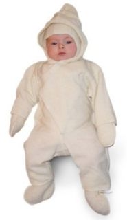 Baby Overall with Hood in Organic Merino Wool Clothing