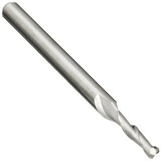Melin Tool AMG M M Carbide Corner Radius End Mill, Metric, Uncoated (Bright) Finish, 30 Deg Helix, 2 Flutes, 38mm Overall Length, 3mm Cutting Diameter, 3mm Shank Diameter, 0.4mm Corner Radius: Industrial & Scientific