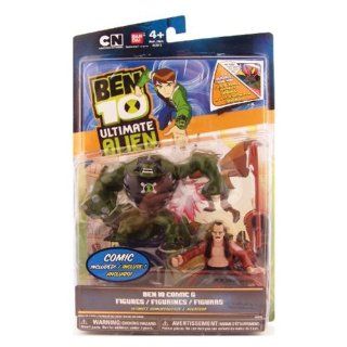 Ben 10 Ultimate Alien Comic Exclusive 4 Inch Action Figure 2Pack Ultimate Humungousaur Aggregor: Toys & Games