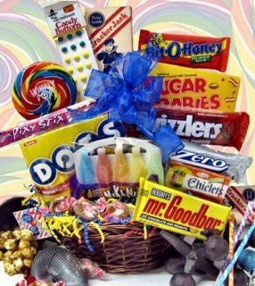 Blast From the Past Candy Gift Basket : Gourmet Candy Gifts : Grocery & Gourmet Food