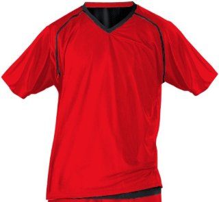 Custom Alleson 701R Adult Reversible Utility Jerseys Outside: SCARLET, Inside: BLACK A2XL/A3XL : Basketball Equipment : Sports & Outdoors