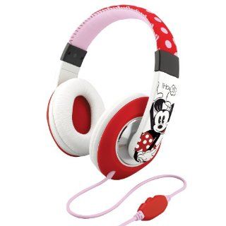 eKids Minnie Mouse Over the Ear Headphones with Volume Control, by iHome     DM M403: Electronics