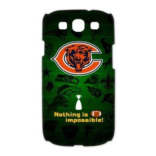 Custom Your Own NFL Chicago Bears 3D SamSung Galaxy S3 I9300/I9308/I939 Cases made of PC plastic Bears logo: Cell Phones & Accessories