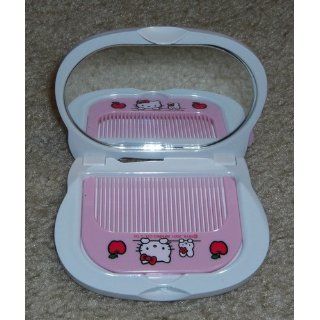 Hello Kitty Mirror Compact with Comb: Toys & Games
