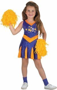 Child's Kim Possible Cheerleader Halloween Costume (Size: Small 4 6): Toys & Games