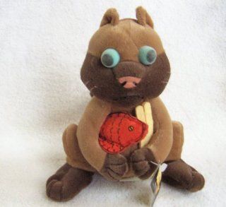 CAGEY CRITTERS Possible Dreams Cat with Fish & Chopsticks: Toys & Games