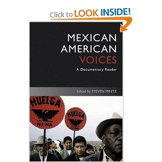 Mexican American Voices A Documentary Reader 9781405182607 Literature Books @