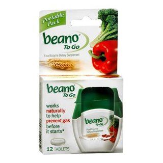 Special pack of 6 BEANO TO GO 12 per pack: Health & Personal Care