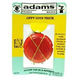Jiffy Coin Trick From Adams Magic   So Simple to Do, but Defies Logic.: Everything Else