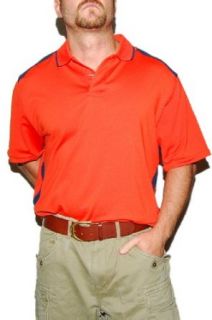 Polo Ralph Lauren RLX Mens Golf Shirt Orange Black XL at  Mens Clothing store