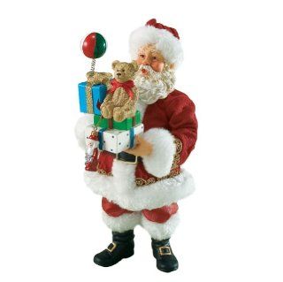 Department 56 Possible Dreams Clothtique Balancing Act Christmas Traditions Santa Figurine   Holiday Figurines