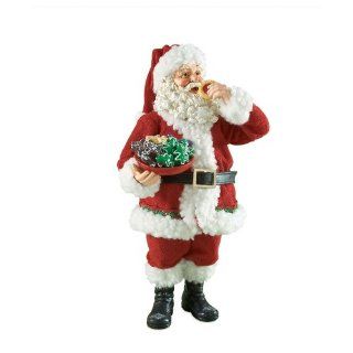 Department 56 Possible Dreams Clothtique Santa Figurine, Got Cocoa?   Holiday Figurines