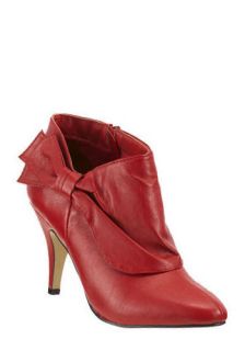 Marilyn Mon bow Booties  Mod Retro Vintage Boots