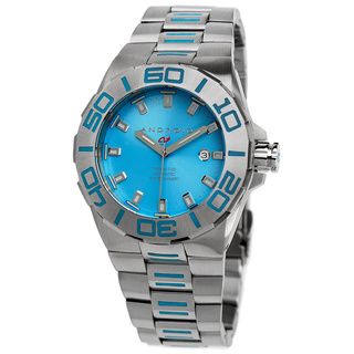 Android Men's 'Mid size Bioluminescence T 100 Automatic' Blue Dial Watch ANDROID Men's Android Watches