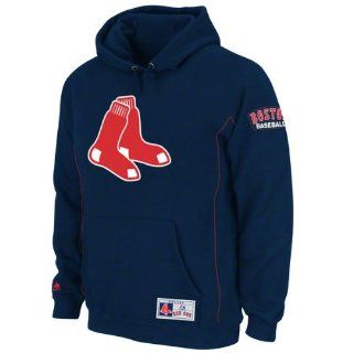 Boston Red Sox Navy Be Proud Youth Hooded Fleece Pullover Sweatshirt : Sports Fan Sweatshirts : Sports & Outdoors