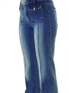 Izzy high rise boot cut jeans  Stella McCartney  MATCHESFASH