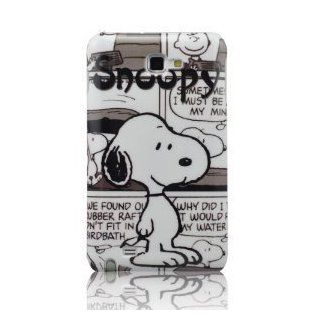 I Need(TM) Stylish Snoopy Pattern Snap on Hard Back Cover Case Compatible for Samsung Galaxy Note i9220: Cell Phones & Accessories