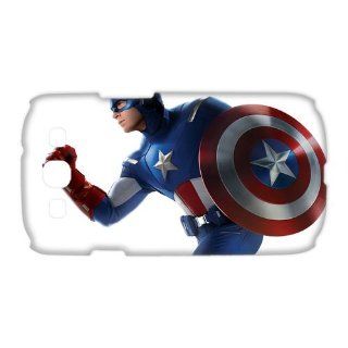 DIY Case for Samsung Galaxy S3 i9300 Captain America Collection 0134 03 Cell Phones & Accessories