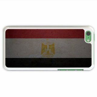 Customize Iphone 5C Misc Flag Of Egypt Of Funny Present White Case Cover For Women: Cell Phones & Accessories