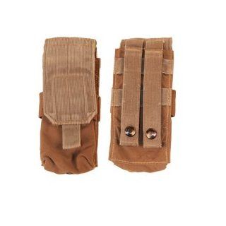 MOLLE M4/M16 Double/Single Mag Pouch Previously Issued : Gun Ammunition And Magazine Pouches : Sports & Outdoors