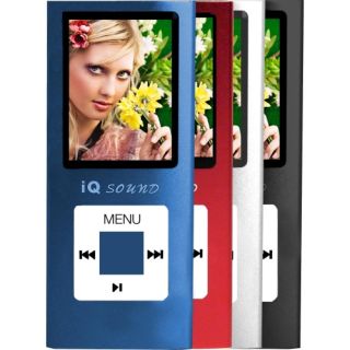 Supersonic IQ 4700 4 GB Silver Flash Portable Media Player Supersonic MP3 Players