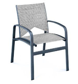Pavilion Basics Montage Stacking Dining Arm Chair : Patio Dining Chairs : Patio, Lawn & Garden