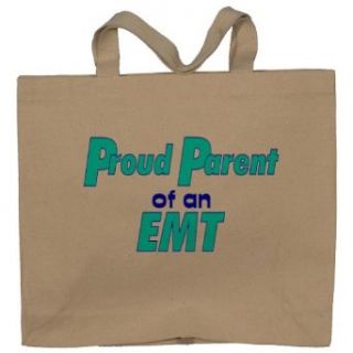 Proud Parent of an EMT Totebag (Cotton Tote / Bag) Clothing