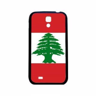 Lebanon Flag Samsung Galaxy S4 Black Silcone Case   Provides Great Protection Cell Phones & Accessories