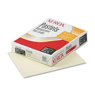 Xerox   Multipurpose Pastel Colored Paper, 20 lb, Letter, Ivory, 500 Sheets/Ream   Sold As 1 Ream   Add the impact of color to your documents when using pastel colored paper.: Everything Else
