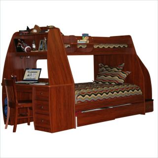 Berg Furniture Enterprise Twin Over Full Bunk Bed   40 525 XXL