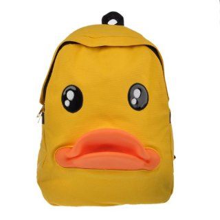 Angel Wings Women Duck 3 d Kids Teenage Schoolbag Canvas Backpack Travelling Satchel Girl: Beauty