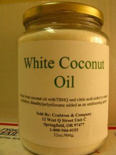 White Coconut Oil 32 Oz. : Nut Cluster Candy : Grocery & Gourmet Food