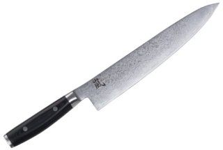 RAN Damascus 255mm(Only blade　10inch) Chef's Knife [33 layer Damascus steel, canvas Mai Carta pattern] JAPAN import Kitchen & Dining