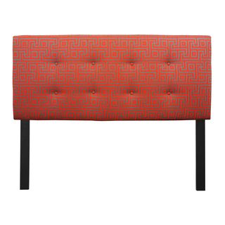 8 button Tufted Atomic Red Headboard Sole Designs Headboards