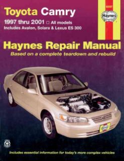 Toyota Camry and Lexus Es 300 Automotive Repair Manual: Models Covered : All Toyota Camry, Avalon and Camry Solar(Paperback) Automotive