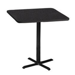 Mayline Bistro Bar height 30 inch Square Table Mayline Utility Tables
