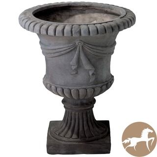 Christopher Knight Home Antique Grey Zeus 20 inch Urn Planter Christopher Knight Home Planters, Hangers & Stands