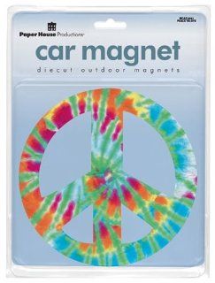 Tie Dye Peace Sign Magnet : Refrigerator Magnets : Everything Else