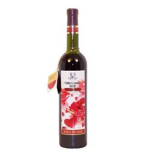 Tree of Life Semi Sweet Pomegranate Armenian Wine NV 750ml: Wine